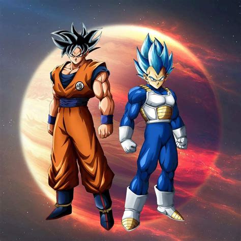 las mejores fotos de goku y vegeta